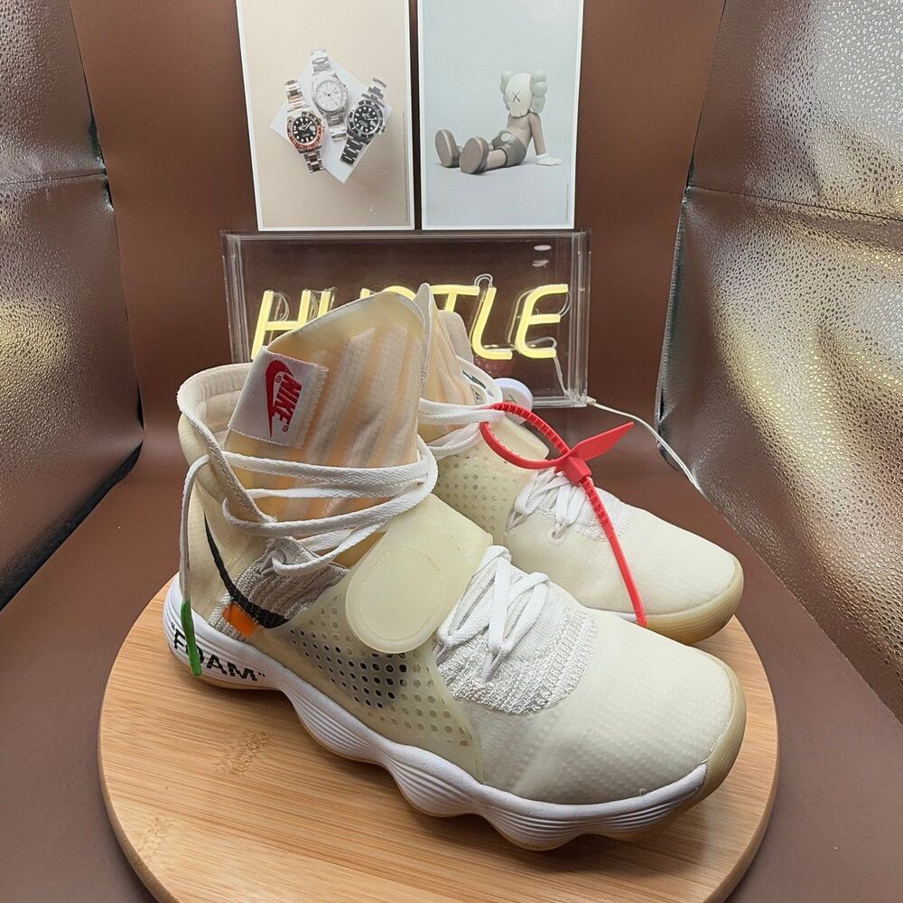 Nike Off-White x Hyperdunk 2017 Flyknit The Ten (Box + Laces Included) Size 8.5
